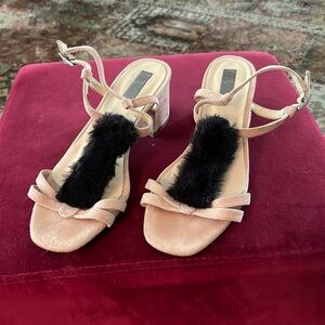 Anthropologie chunk heels ✨